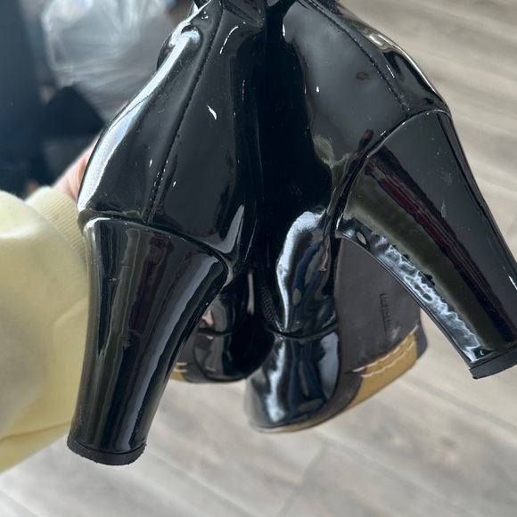 Aquatalia Glossy patent leather Heeled Boots 12! - Picture 5 of 7